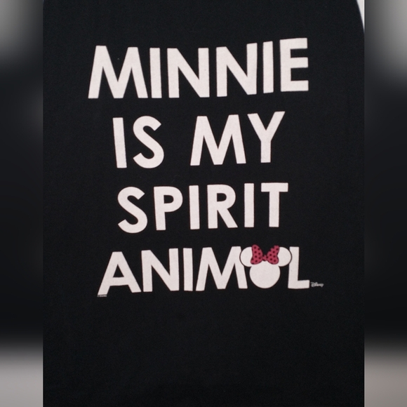 Disney Minnie Mouse Is My Spirit Animal Magic Kingdom Tank Top XL Size 1 - Picture 4 of 6